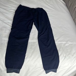 Men’s Outdoor Voices Rectrek Joggers Navy Elastic cuff Small